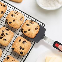 Set Spatula Masak Silikon Food Grade Tahan Panas Anti Gores untuk Wajan Anti Lengket, Memanggang, dan Memasak