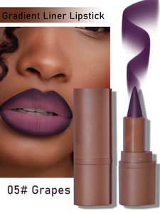 Darkme Gradient <b>Lip</b> Liner Matte Lipstick Waterproof <b>Cream</b> Pencil 08 Dark Shade High Quality Long-Lasting Easy Apply - Product Image 6