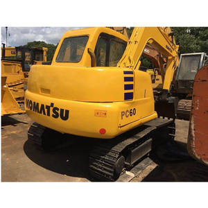 Maquinaria para Movimiento de Tierras Usada: Excavadora de Orugas Komatsu PC60-7 de 6 Toneladas, Modelo PC60-7 en Venta - Product Image 1