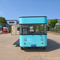 Food Pod Électrique Homologué pour la Circulation Routière, Camion-Cuisine Mobile avec Batterie au Lithium, Enveloppement Personnalisé Intégral et Conception 3D Gratuite