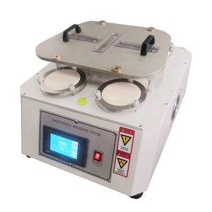 Probador de desgaste Martindale de calidad estable, máquina de prueba de pilling resistente a la abrasión de tela, equipo de prueba de abrasión Martindale - Product Image 6