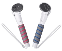 Accessoires de jeu VR Rythme Sabre lumineux Contrôleur de jeu de golf Poignée Poignée Double Bâtons Pour Meta Quest3