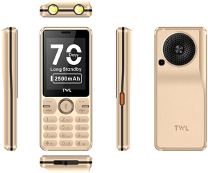 Téléphone portable 2G à double carte SIM 2,8 pouces 2026 avec lampe torche, jeux, photos, radio FM, fonction internet et grande autonomie - Product Image 1