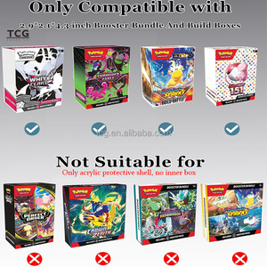 TCG Protect Tragbare Wasserfeste Acryl-Booster-Bundle-Box Wiederverwendbar Korrosionsschutz Einfache Montage Display-Box - Product Image 5