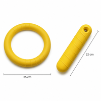 Ensemble de jouets pour animaux de compagnie en EVA écologique, jouets pour chiens et chats, assortiment pour un jeu interactif, un entraînement et une utilisation en intérieur et en extérieur