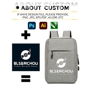 Wholesale Casual Sports <b>Computer</b> <b>Backpack</b> Custom Travel Waterproof Oxford <b>Backpack</b> with USB & LOGO Student Laptop <b>Backpack</b> - Product Image 3