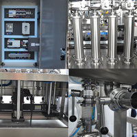 Machine de remplissage de bouteilles en acier inoxydable, plastique et verre entièrement automatique haute précision L&B pour lotion, crème, shampoing, gel, pâte