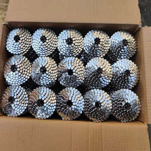 <span class=keywords><strong>Clavos</strong></span> para Paletas Galvanizados Q235, <span class=keywords><strong>Clavos</strong></span> Lisos en Rollo <span class=keywords><strong>de</strong></span> 2 Pulgadas para Paletas Europeas, Compatibles con Recuperación Magnética, Suministro a Granel - Product Image 6