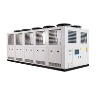 Unité de refroidissement à air à double compresseur pour équipement industriel 270 kW 360 CV – Refroidisseur à vis à air