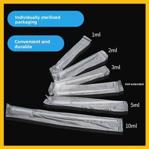 STEEMA Pipet Transfer Cairan Plastik Sekali Pakai dengan Skala 0.2 1 2 5mL - Product Image 3