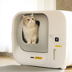 Lettiera per Gatti Intelligente Extra Large in Materiale PP/ABS, Forma Rettangolare, Senza Intrappolamento, Chiusa e Anti-Schizzi - Product Image 5