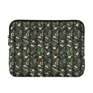 13 and 14 Inches Quilted Laptop Sleeve Hawaii Flowers Print Laptop Case Cover <b>Tablet</b> Computer <b>Bag</b> - Product Image 1
