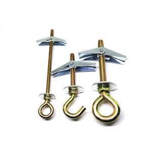 ตัวยึดสปริงชุบสังกะสีพร้อมสกรูสำหรับยึดผนังแบบมีช่องกลวง - Product Image 2