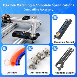 Pince d'expansion pneumatique industrielle JD Mini, légère, avec support interne, doigt en silicone pour bras robotique, moulage par injection - Product Image 5