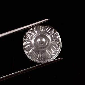 Producto a granel hecho a mano, hermosa piedra preciosa tallada a mano de cuarzo cristalino Natural para uso en joyería - Product Image 3