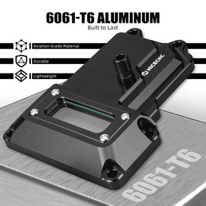 Couvre-boîte de vitesses transparent ventilé NICECNC pour Harley Dyna <span class=keywords><strong>CVO</strong></span> Fat Bob FXDFSE <span class=keywords><strong>2009</strong></span> Low Rider FXDL FXDLS Switchback FLD - Product Image 6