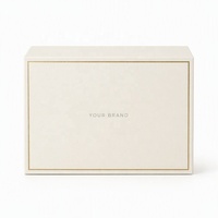 Boîte à tiroir rigide de luxe OEM, logo personnalisé, impression dorée, boîte cadeau en papier avec insert en velours pour l'emballage de bijoux