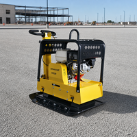 آلة دك التربة الاهتزازية NEWLAND C330 بقوة 38 كيلو نيوتن ووزن 247 كجم لدمك أساسات الطرق وملء الخنادق