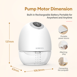 เครื่องปั๊มนมไฟฟ้าแบบพกพาคุณภาพสูง 3 โหมด ซิลิโคนคู่ ใช้งานได้โดยไม่ต้องใช้มือ สำหรับ<span class=keywords><strong>เด็ก</strong></span> ผลิตโดยบริลเลียนท์ ควอลิตี้ - Product Image 4