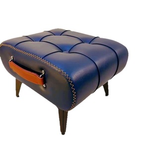 Tabouret de Bar Moderne Réglable en Hauteur en Cuir Synthétique pour Salon, Hôtel, Appartement ou Bureau - Product Image 1