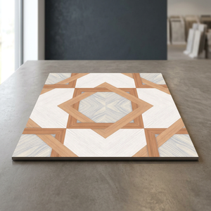 Carrelage Céramique Effet Bois 300x300mm pour Salon et Salle de Bain – Qualité Supérieure, Céramique Souple Rustique - Product Image 3