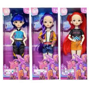 Nuovi arrivi versione Kawaii Kpops bambole Barby Rumi Mira Zoey <span class=keywords><strong>Action</strong></span> <span class=keywords><strong>Figure</strong></span> cacciatori <span class=keywords><strong>Action</strong></span> <span class=keywords><strong>Figure</strong></span> Figurine da collezione con musica - Product Image 3