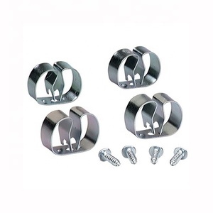 Sản Xuất Tại Trung Quốc Nhà Cung Cấp Chất Lượng Cao Vòng Mùa Xuân Clip/Kẹp, Thép Không Gỉ Mùa Xuân Ống Kẹp - Product Image 1