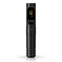 Machine à tatouer sans fil Pmu King Pen II, course réglable 2,0 mm-3,5 mm, avec cartouches d'aiguilles à tatouer universelles