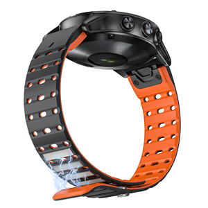 Bracelet de montre de 47 mm pour Gsrmin 8 Pro Garmin <span class=keywords><strong>Forerunner</strong></span> 235 <span class=keywords><strong>Fenix</strong></span> 8 Pro 3 Epix Gen2 - Product Image 1