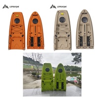 Kayak de pêche démontable pour une personne, fabriqué en Chine, coque en LDPE, longueur 3,3 m, livraison porte-à-porte possible