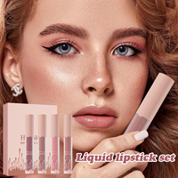 Longue durée haute Pigment Sexy lèvre mat Nude rouge à lèvres Kits mat cosmétique étanche rouge à lèvres