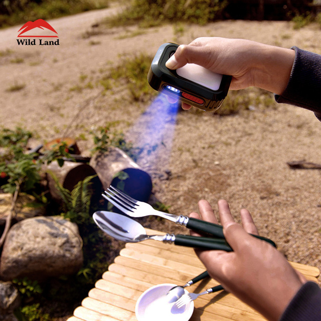 Wildland Adjustable Portable Camping Light Rechargeable Emergency Led Lamp Camping Tools Camping Usb Rechargeable Battery ABS