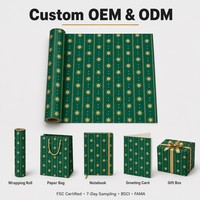 Papier d'emballage cadeau personnalisé en gros, étiquettes assorties, boîtes cadeaux, sacs en papier, carnets – Emballage papier personnalisé tout-en-un pour acheteurs B2B