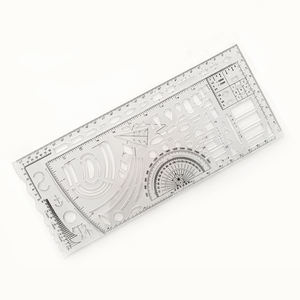 Règle de traçage de plans tactiques, gabarit de traçage, coordonnateur, en PVC durable - Product Image 3