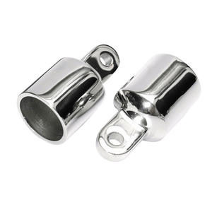Connecteur de tuyau à capuchon coulissant en acier inoxydable de 19 mm pour auvent/parasol, pour yacht, bateau rapide, matériel marin - Product Image 1