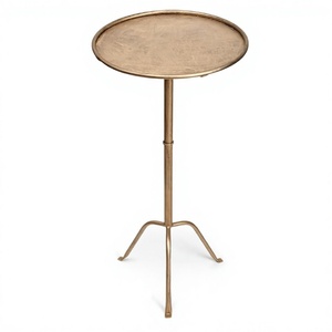 Eco-Friendly Brass <b>Round</b> <b>Side</b> <b>Table</b> Contemporary Design Handmade Metal Top Modern Living Room Furniture Handmade <b>Side</b> <b>Tables</b> - Product Image 1