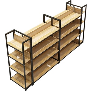 Wood Shelves For Retail <strong>Store</strong> , Grocery <strong>Store</strong> Wooden Shelves ,Supermarket Wood <strong>Display</strong> Shelves - Product Image 4