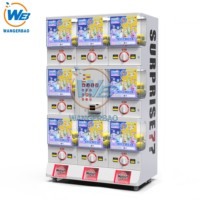 WANGERBAO Nouvelle Tendance Distributeur de Jouets en Capsule Gachapon à Monnayeur, Métallique de Taille Moyenne, avec Système de Paiement Centralisé, En Promotion