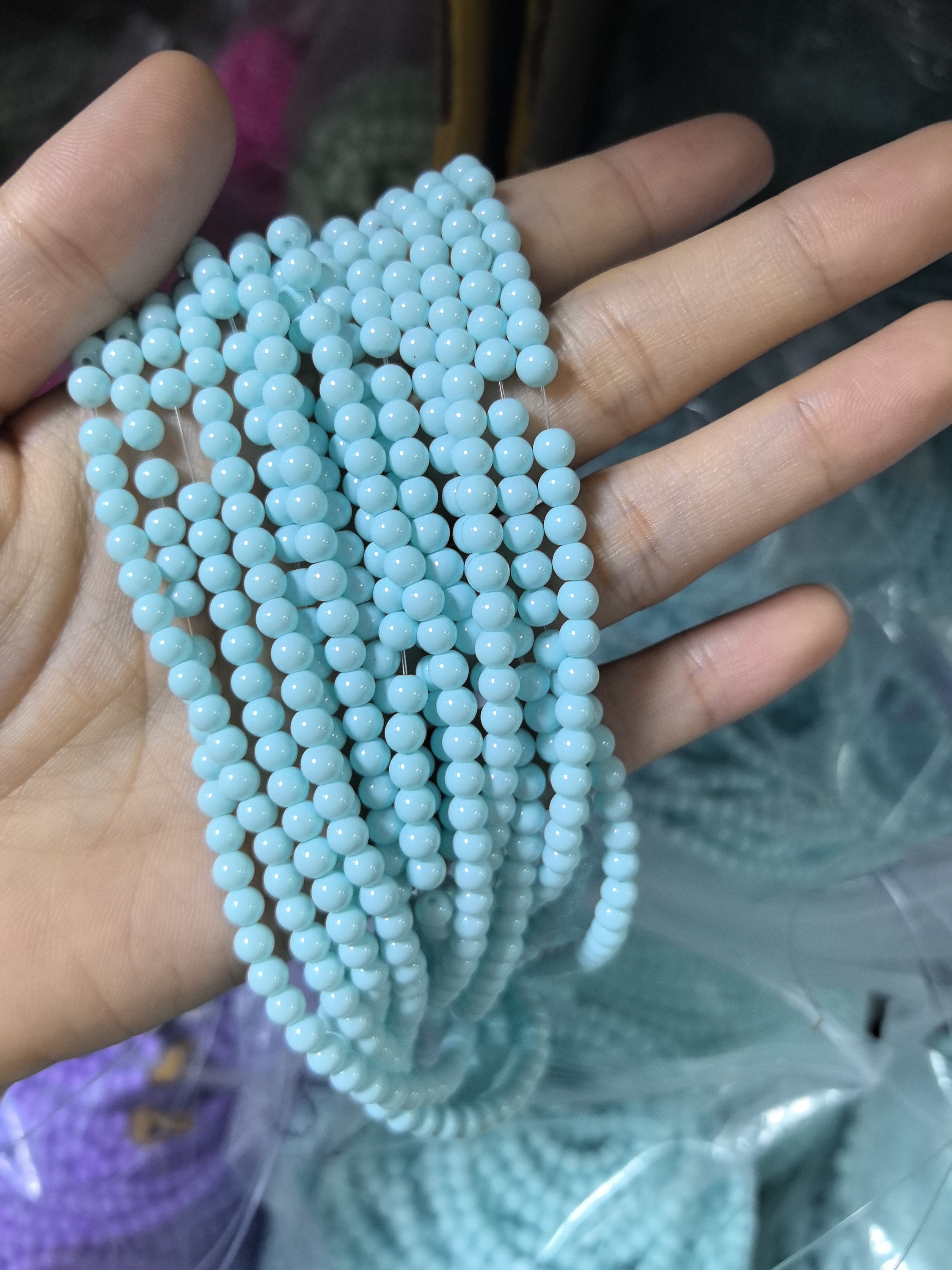7 azul