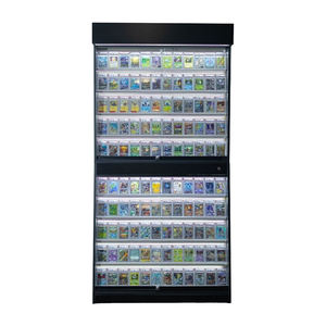 Espositore per carte sportive graduato con chiusura a chiave collezionista di carte collezionabili da parete espositore - Product Image 2