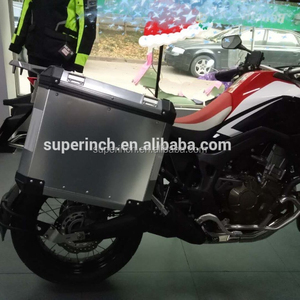 Moto Côté Boîte Sacs Sacoches Remus 43l Argent Pour Crf1000 Honda Africa Twin - Product Image 1