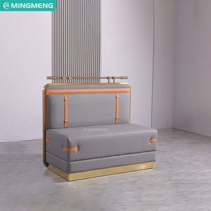 Mobilier commercial personnalisé Cabine moderne pour fast-food Ensembles confortables pour restaurant Café Hôtels Bars - Product Image 3