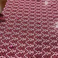 Tissu en dentelle pour robe de mariée bio et écologique, double face, respirant, extensible, anti-moisissure, haute qualité, 100 % polyester