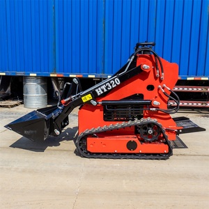 Produits les plus vendus en Chine : Mini-chargeuse compacte exceptionnelle à rayon de braquage zéro, 1 tonne, 2 tonnes, pour petites constructions et jardins agricoles - Product Image 4