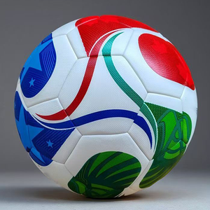 2026 partita del mondo di alta qualità PU calcio taglia 5 termico legato pallone da calcio con 32 pannelli per la formazione del Club - Product Image 2