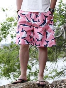 Shorts de sport décontractés pour hommes, grande taille, coupe ample, couleur unie, séchage rapide, imprimés, pour la course et la plage, été - Product Image 2