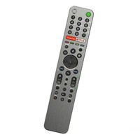 RCU personnalisé en stock avec une télécommande vocale universelle de haute qualité RMF-TX600U pour Sony Bravia 4K Smart TV
