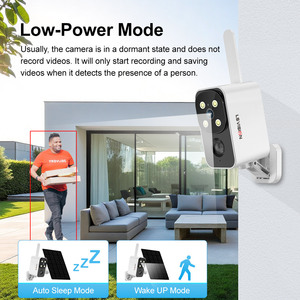 LS VISION UBox Mini batterie solaire <span class=keywords><strong>AI</strong></span> Caméra 4G Wifi IP étanche Installation murale au plafond Caméra PTZ WiFi-s - Product Image 3