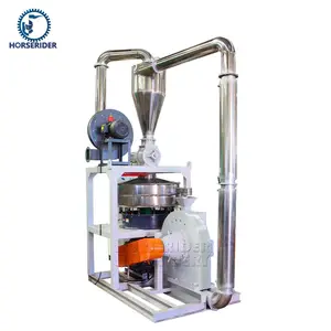 Pe pp için plastik pulverizer makine pvc değirmen pulverizer küçük taşlama makinesi