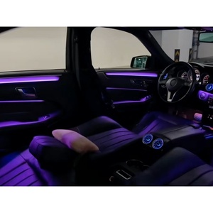 Éclairage d'ambiance en fibre de carbone pour Mercedes-Benz Classe E W212 (2010-2015) – Neuf, compatible avec la mise à niveau de votre véhicule - Product Image 5